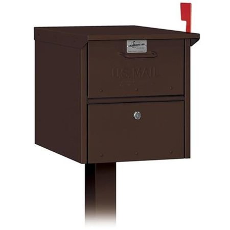 SALSBURY INDUSTRIES Salsbury 4325D-BRZ Designer Roadside Mailbox Bronze 4325D-BRZ